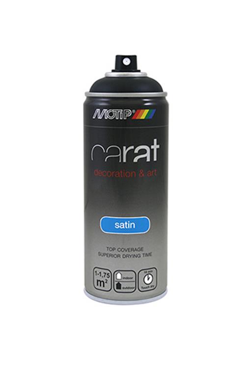 Motip 1054621 - 08054 carat satin jet black 400 ml | 1 stuks