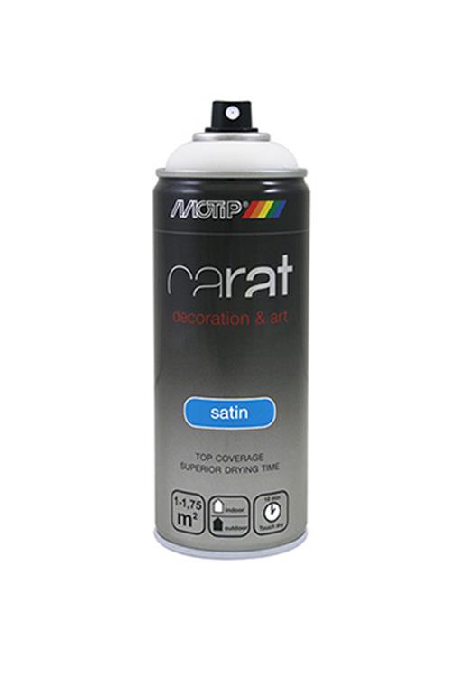 Motip 1054620 - 08055 carat satin pure white 400 ml | 1 stuks