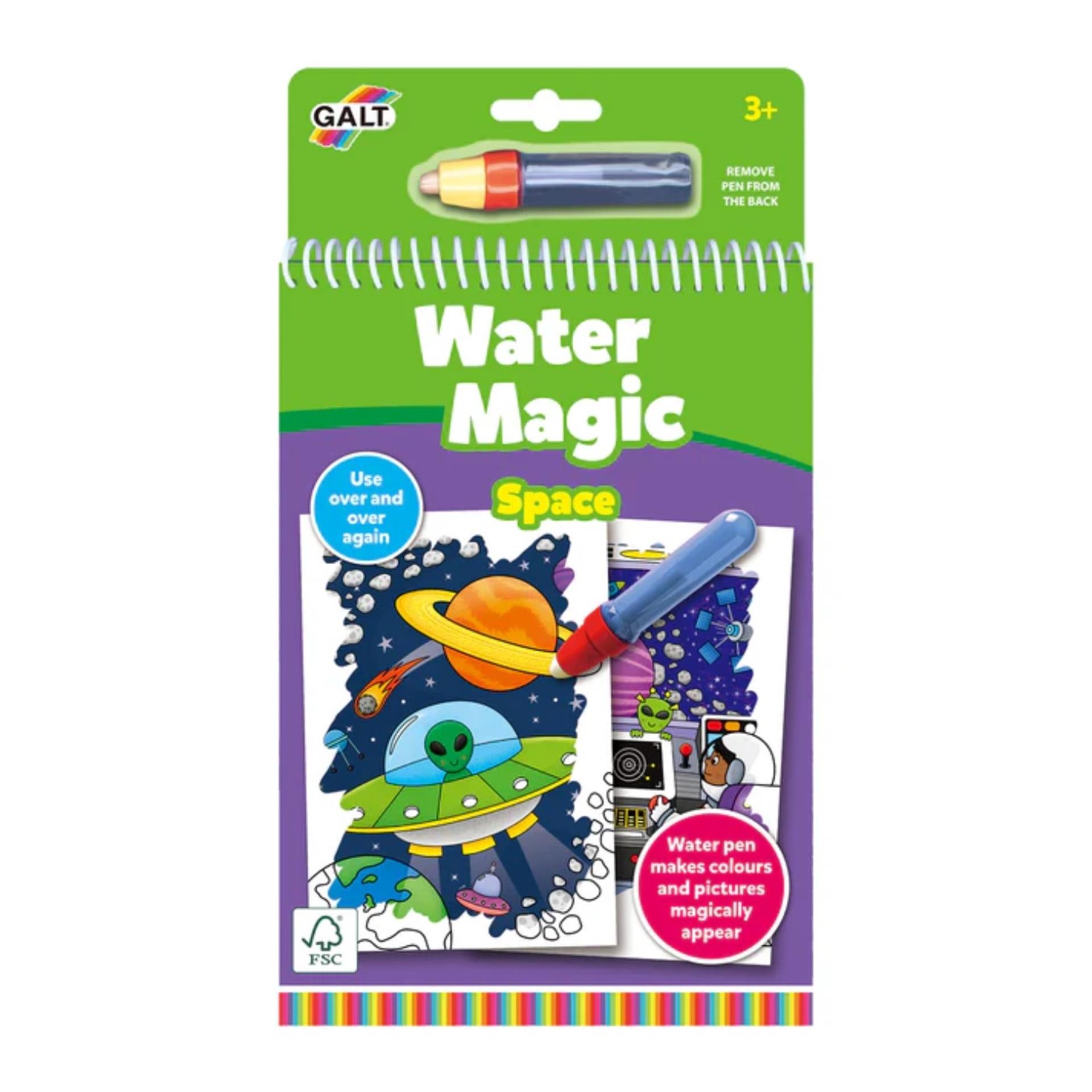 Jumbo water magic - space kleurboek