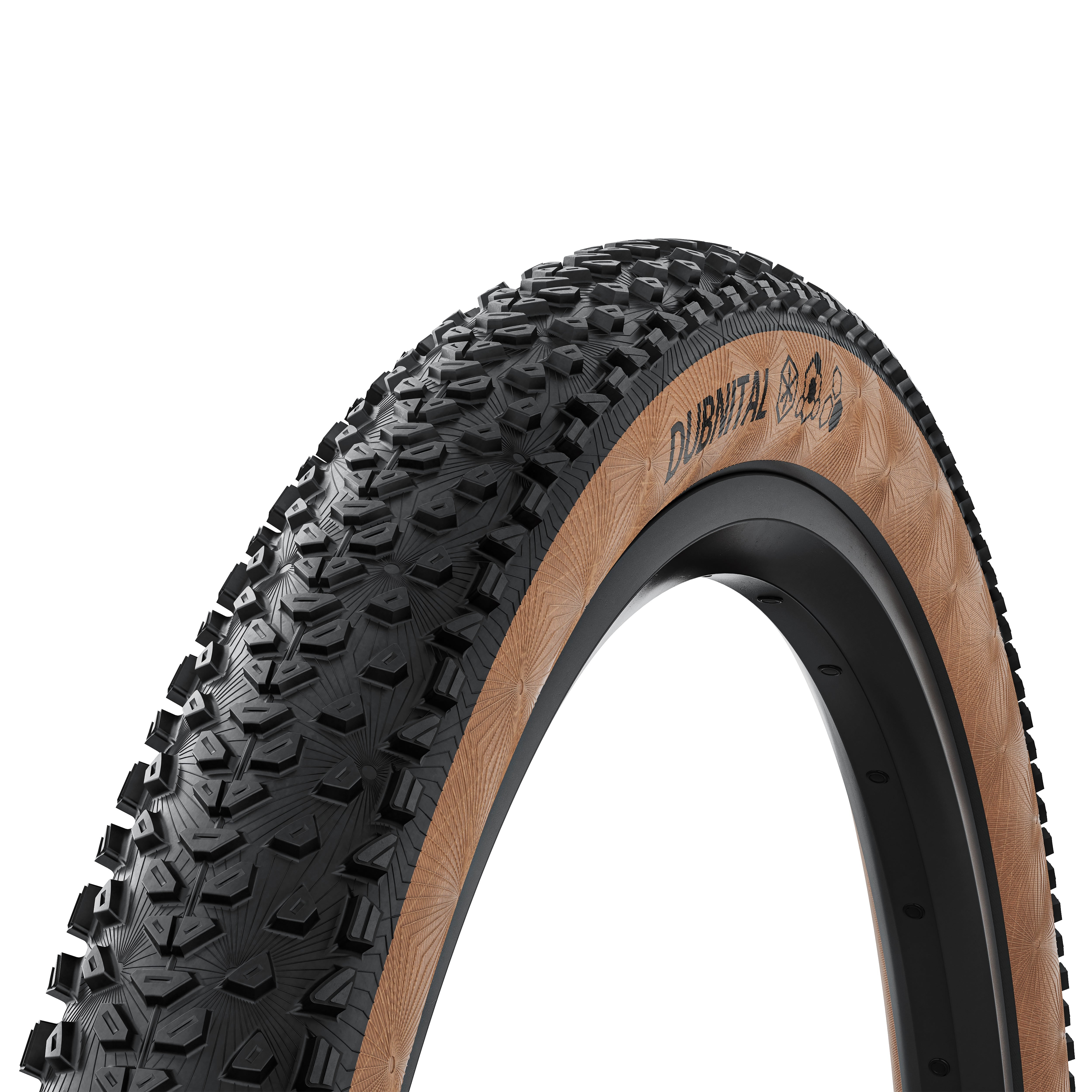 Continental buitenband dubnital 29x2.40 60-622 trail grip vouw tr zwart transparant