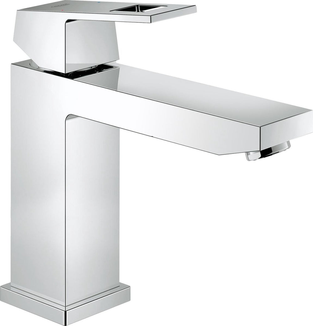 Grohe eurocube wastafelkraan - medium uitloop - chroom - waterbesparend