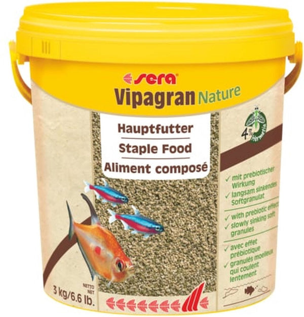 Sera vipagran granules - visvoer - 10 liter - 3,6 kg
