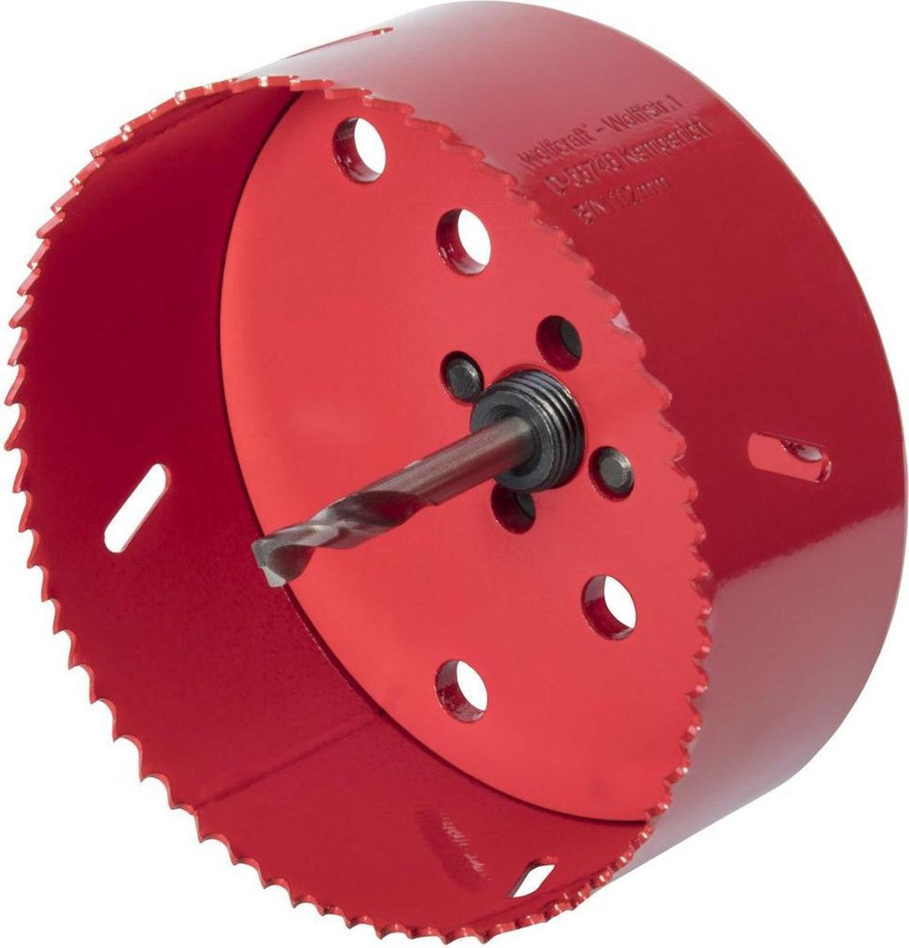 Wolfcraft - gatenzaag 112mm - bim gatenboor 112 mm - 5496000