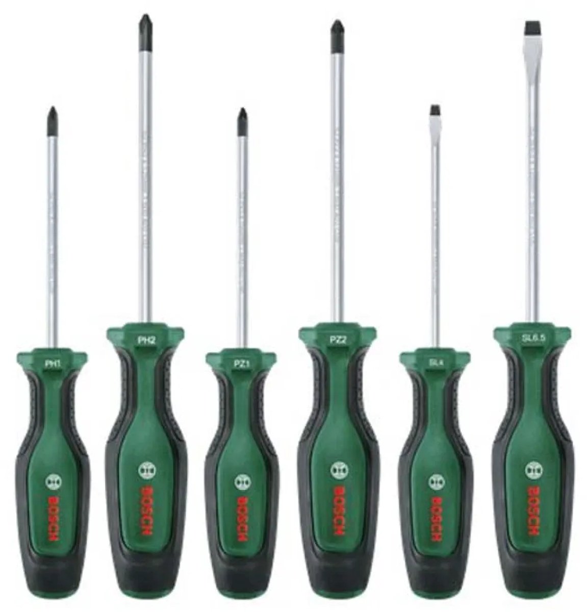Bosch schroevendraaierset - 6 delig