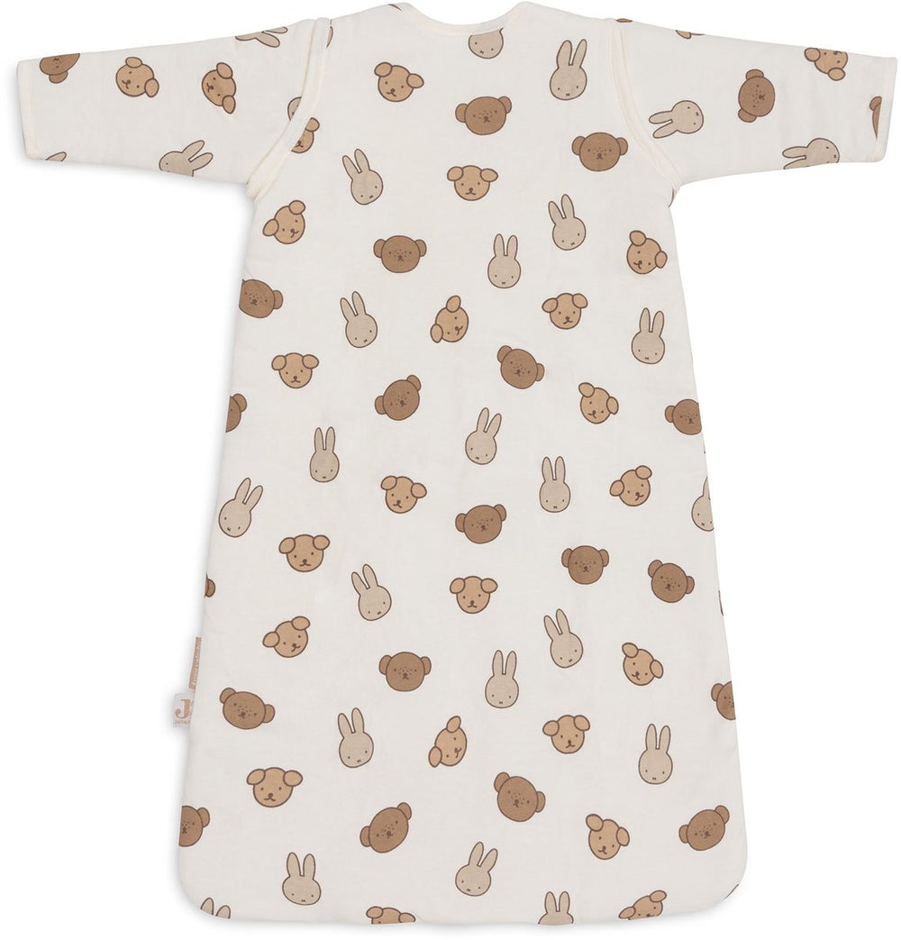 Jollein slaapzak baby met afristbare mouw 90cm - miffy and friends