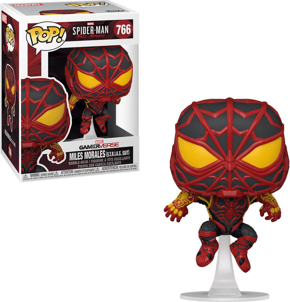 Funko pop! marvel spider-man: miles morales - miles morales s.t.r.i.k.e. suit