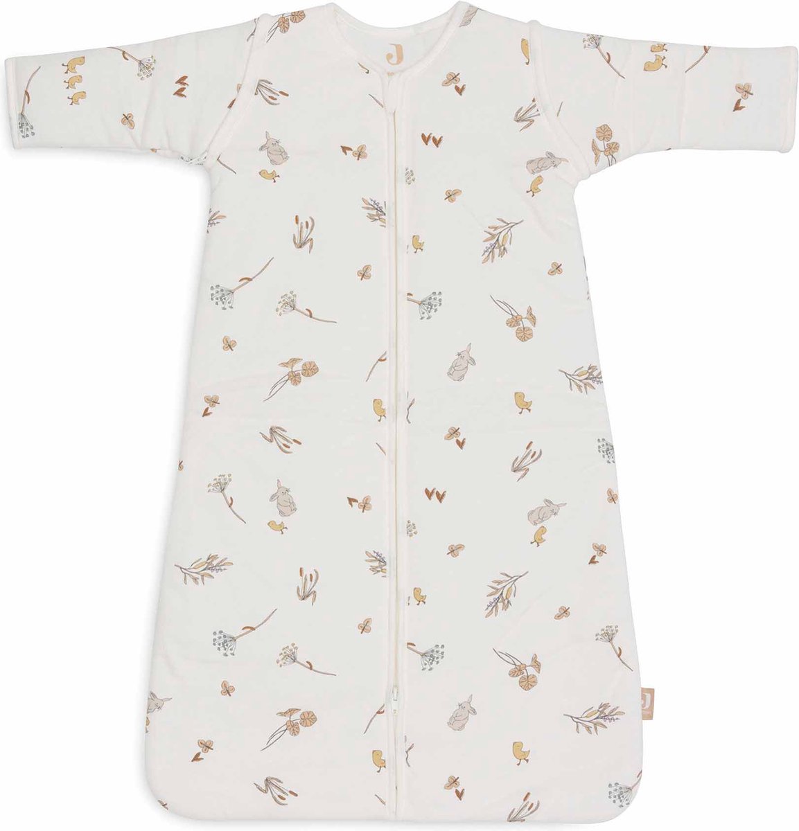 Jollein baby slaapzak winter met afritsbare mouw 90cm - riverside - winterslaapzak