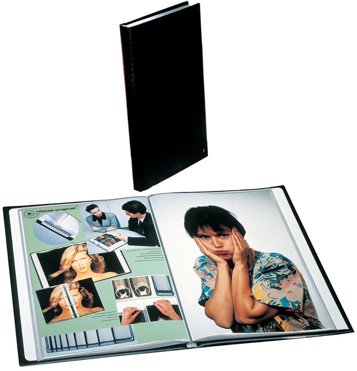 Rillstab showalbum original a4 zwart 20