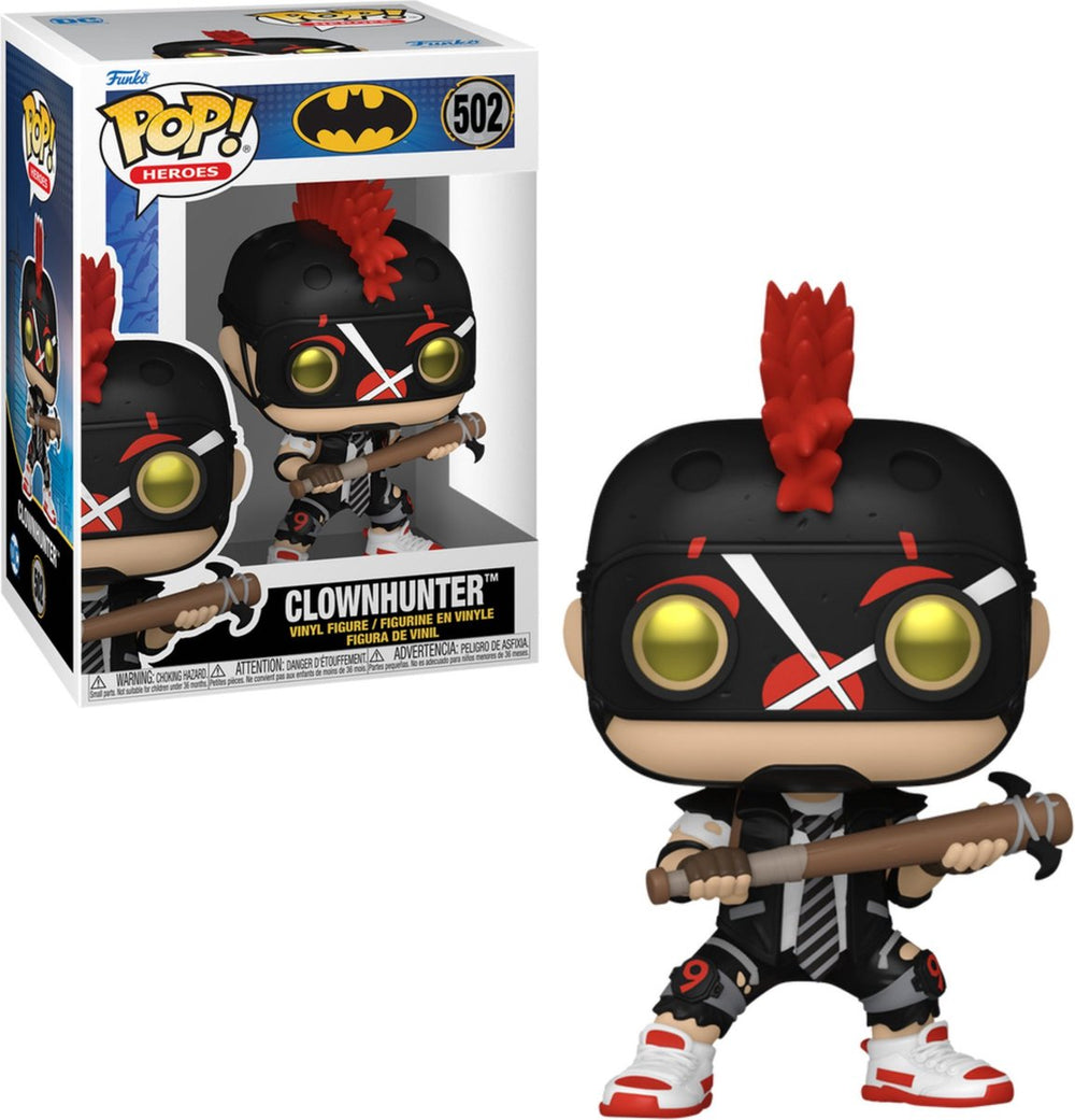 Funko pop! dc comics heroes: batman - clownhunter #502