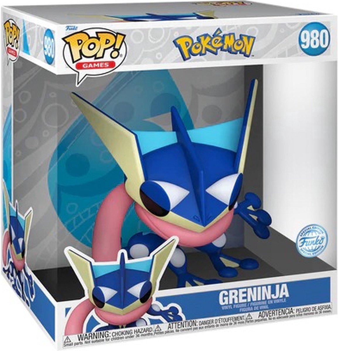 Funko pop games: jumbo pokemon - greninja pop (25cm)