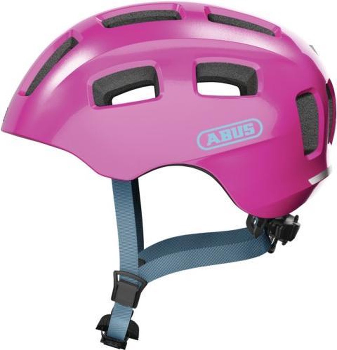 Abus helm youn-i 2.0 sprankelend roze s 48-54cm
