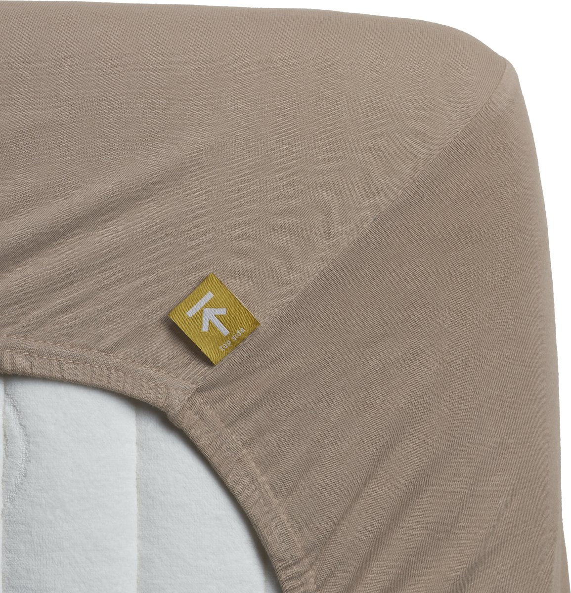Beddinghouse jersey - hoeslaken - 90x200 220 - taupe