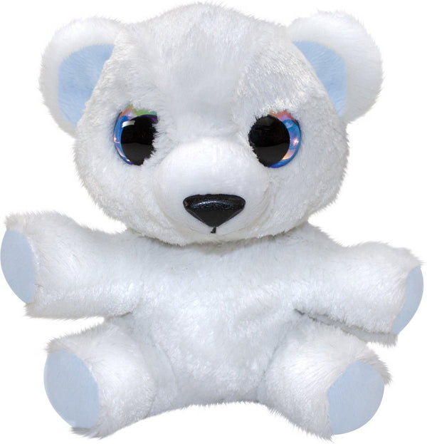 Lumo stars plush toy - polar bear Nalle, 15cm