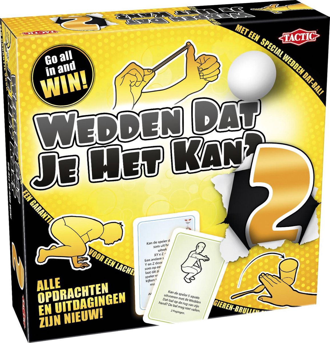 Tactische weddenschap dat je het kan?