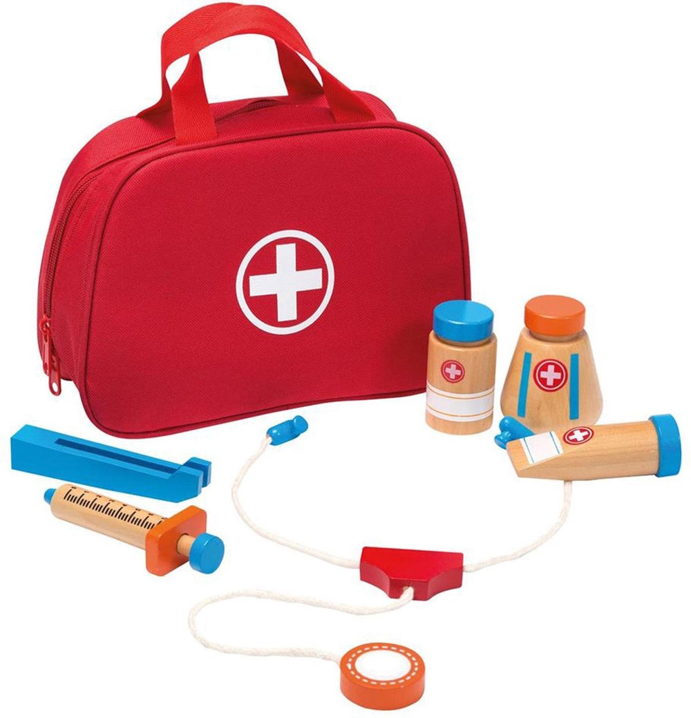 Joueco dokterstas met accessoires, 11dlg.