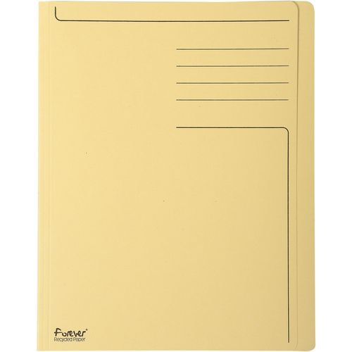 Exacompta snelhechtmap forever geel 320 x 250 mm
