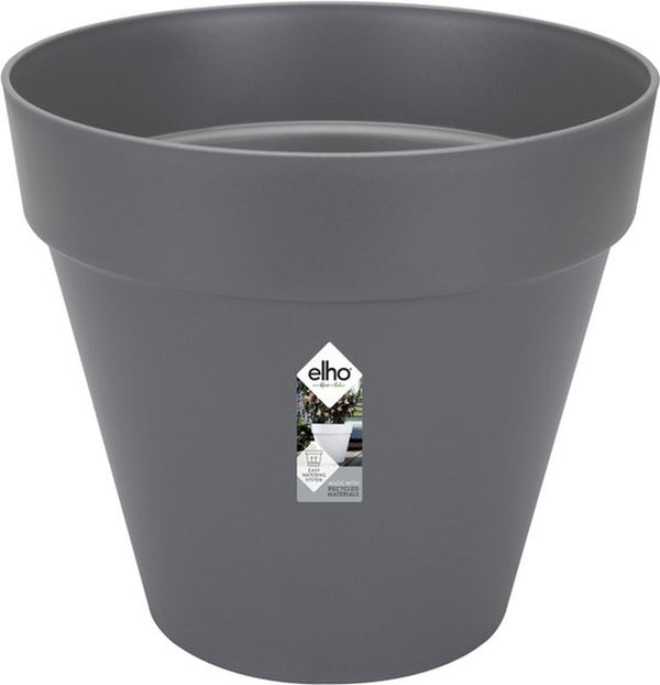 Elho loft urban rond 40 - bloempot voor buiten - ø 38.5 x h 35.3 cm - antraciet