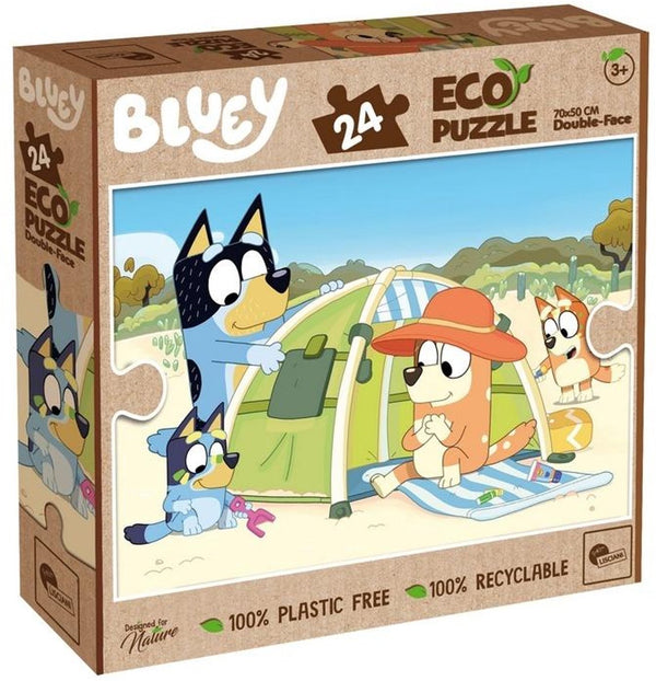 Lisciani - bluey - eco puzzel - 24 stukjes