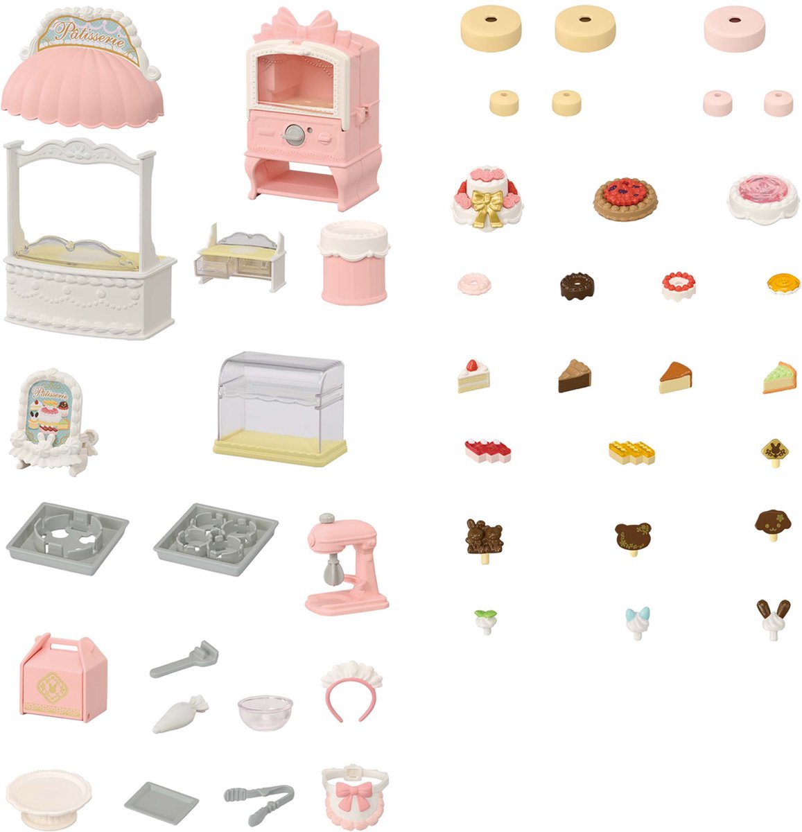 Sylvanian families 5807 cake shop voor startershuis