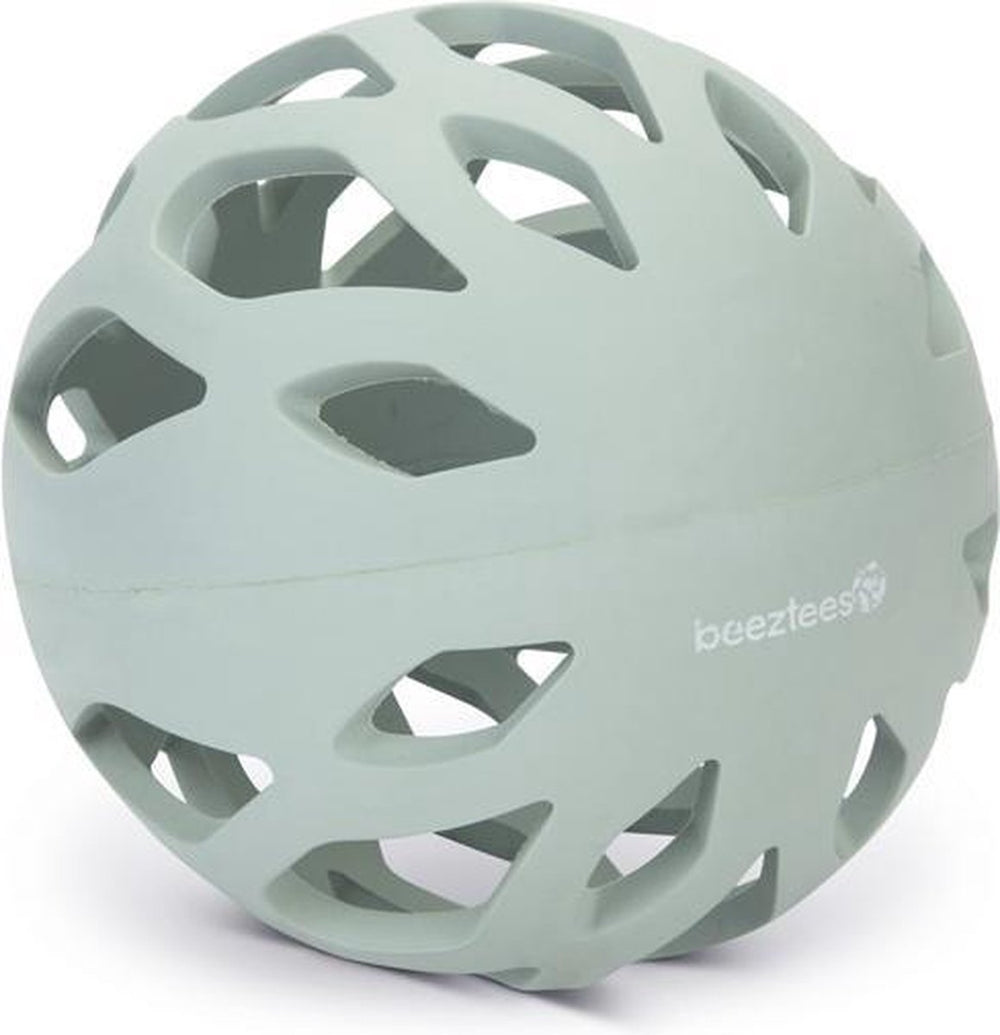 Beeztees puppy odoro play ball - puppy speelgoed - puppy speelbal - hondenspeelgoed - groen - 14x14x14 cm