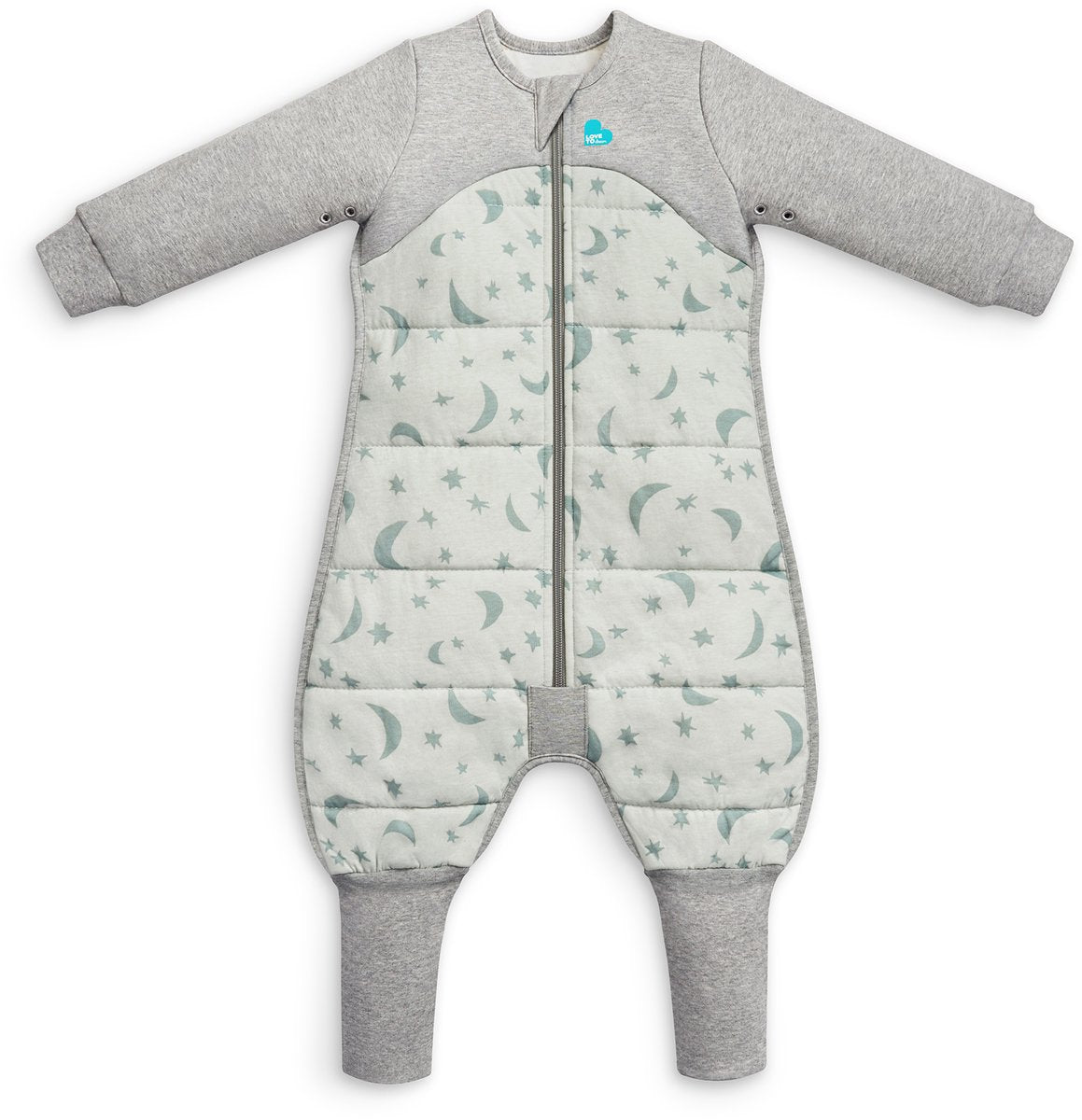 Love to dream ™ slaappak™ - pyjama en dekbed in 1 - 6-12 maanden - 2.5 tog ( 16°c en 20°c ) - olijf