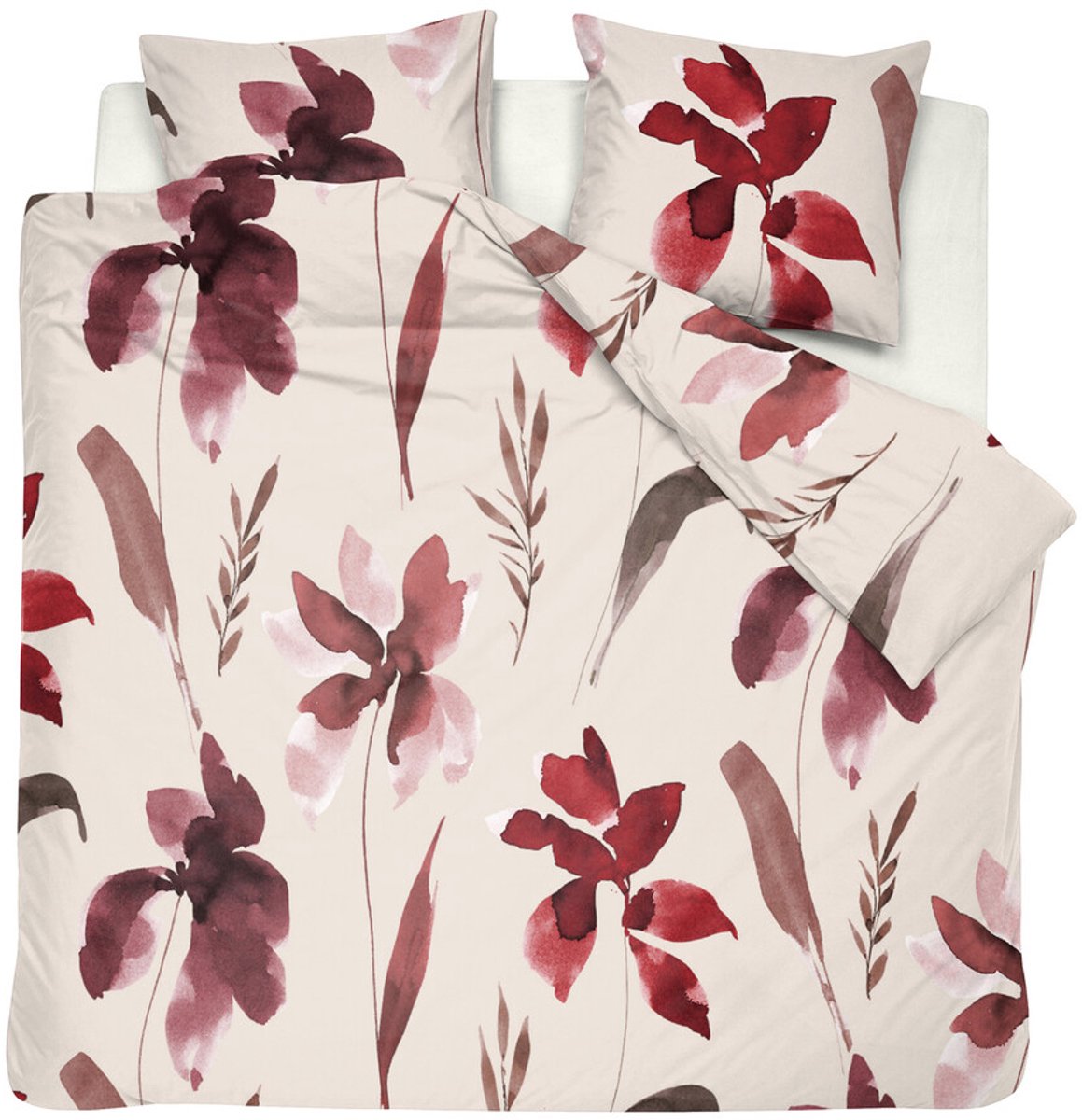 Cinderella dekbedovertrek koester - rood - 200x220