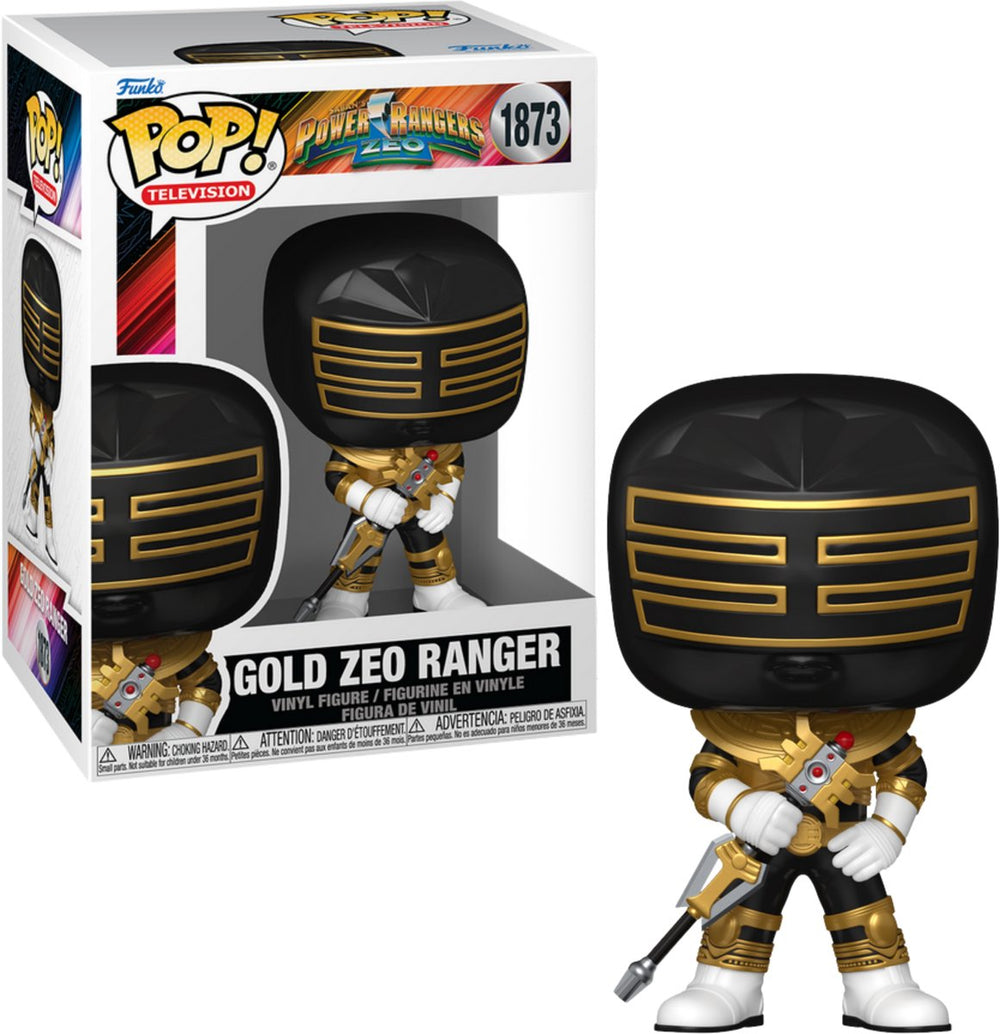 Funko power rangers zeo pop! movies vinyl figuur zeo ranger gold 9 cm pop! figuur