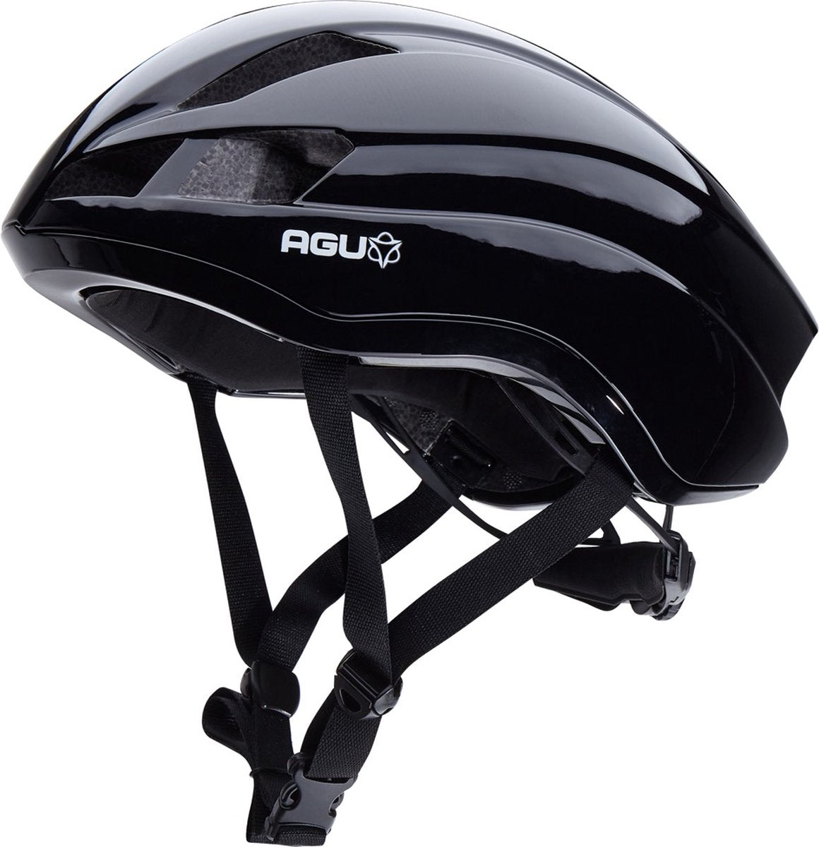 Agu transsonic mips – fietshelm - aerodynamisch – zwart – 57-61 cm - l