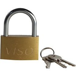 Hangslot viso cad501np 30 x 11 x 50 mm goud