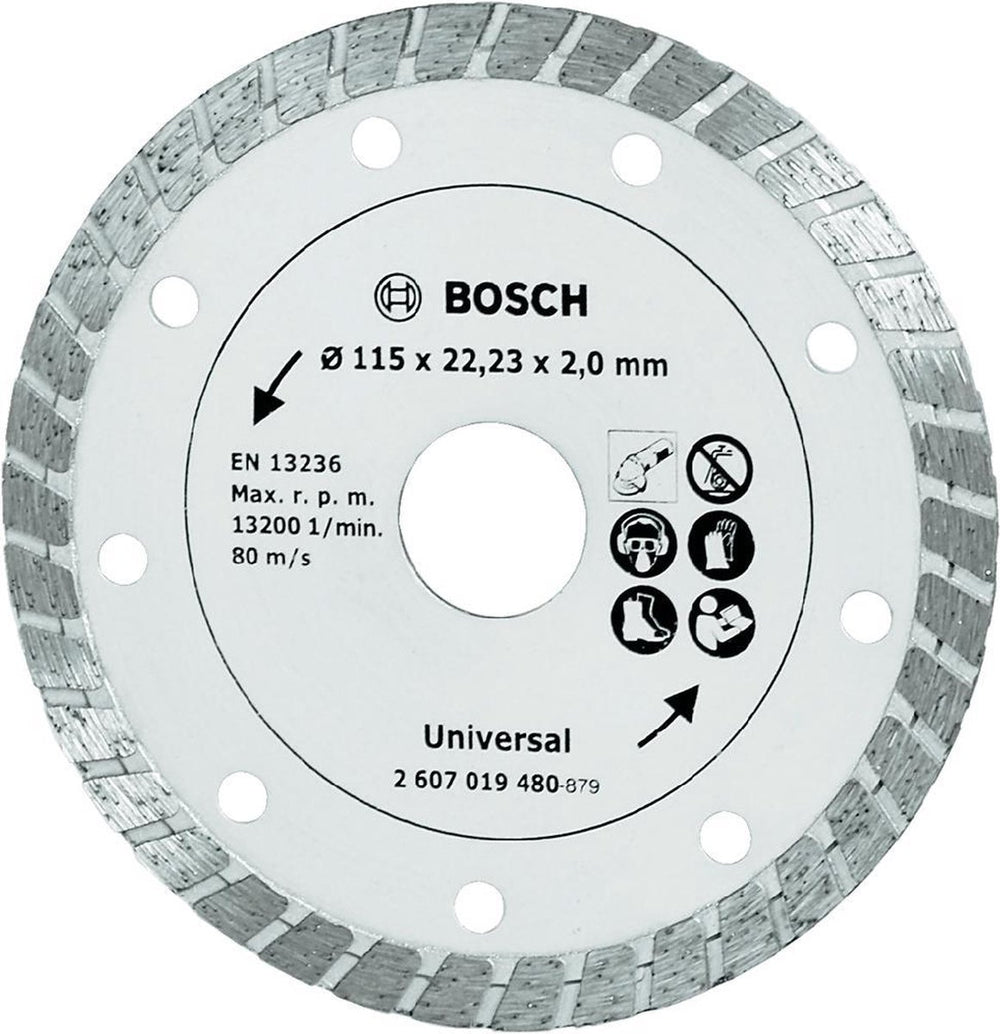 Bosch diamant slijpschijf - turbo - 115 mm