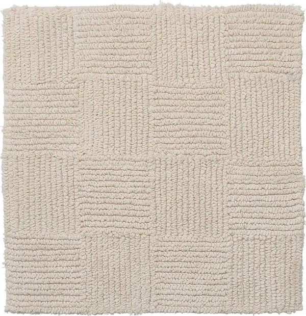 Sealskin - reverse badmat 60x60 cm - katoen - zand