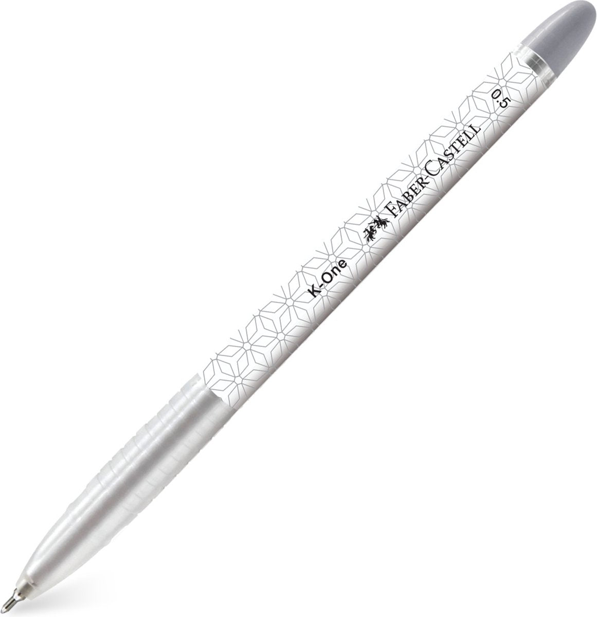 Faber-castell balpen - k-one - 0.5mm - zwart - doos 10 stuks - fc-642099