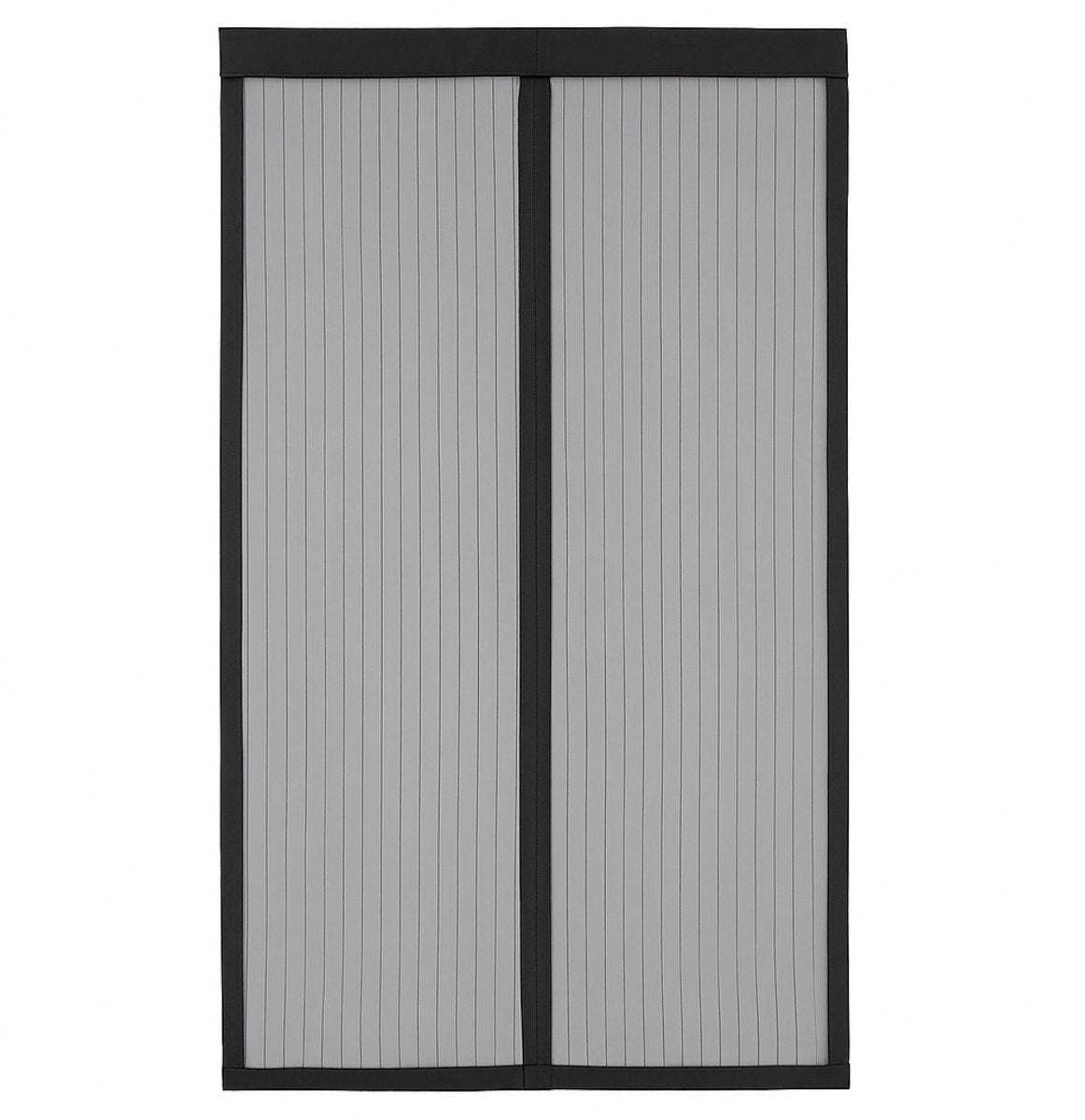 Kinzo insectenhor deur – magnetisch insectengordijn 220x100 cm voor deur – vliegenhor zonder boren – deurhor met klittenband – hor tegen insecten voor balkon, tuin of terras