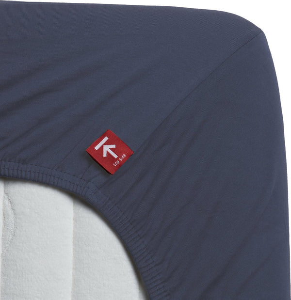 Beddinghouse - jersey-stretch - hoeslaken - 160x220 cm - blauw - premium kwaliteit