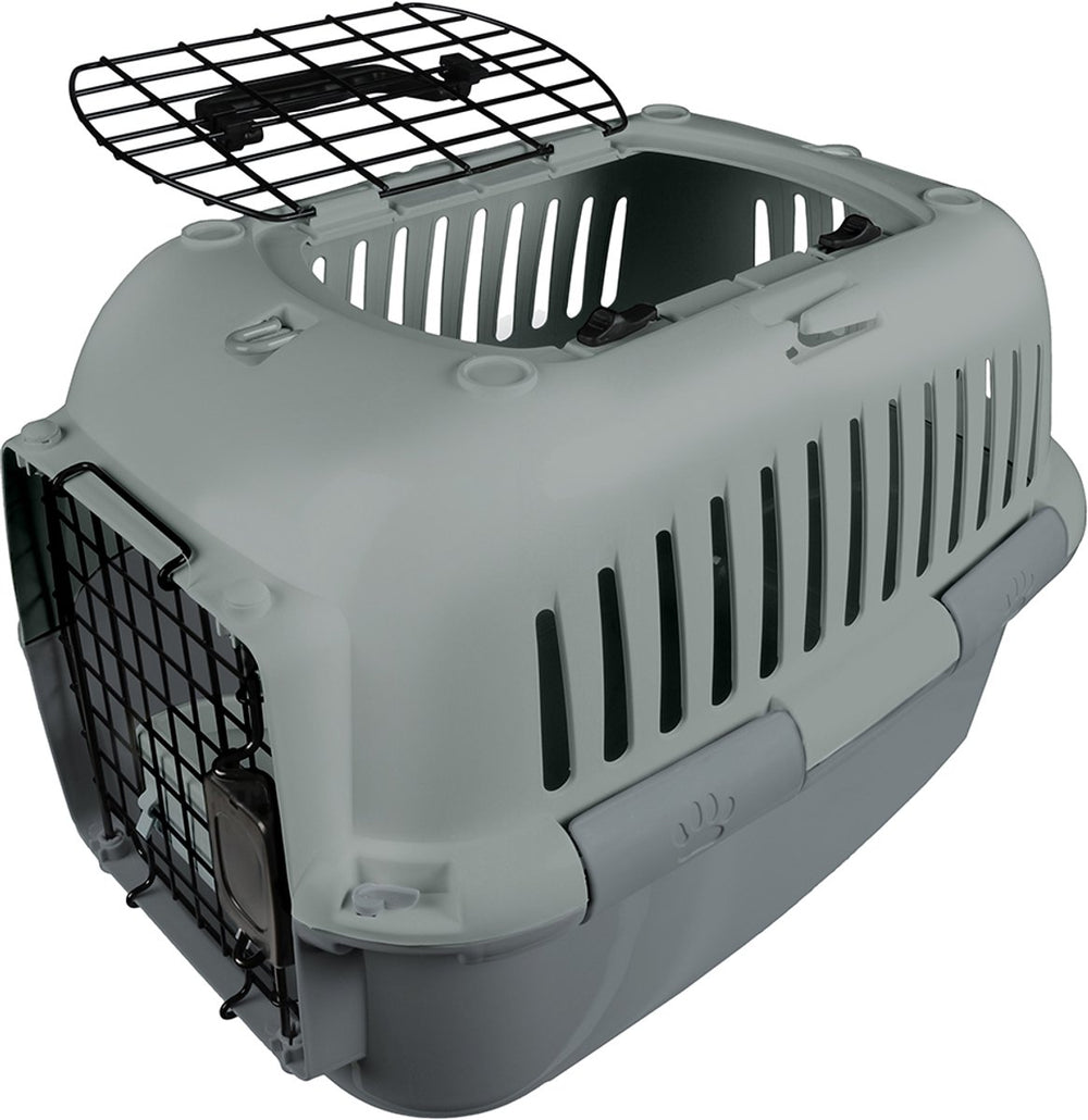 Ebi - draagtas - hond - transporter adventurer 50 serene edition m l - 49x32x32cm - max. 10kg grijs - 1st