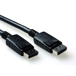 Displayport-kabel act ak3981 zwart