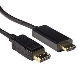 Verloopkabel displayport man naar hdmi-a man act ak3990 zwart