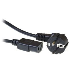 Act voedingskabel ak5012 cee7 7 mannetje haaks)- c13