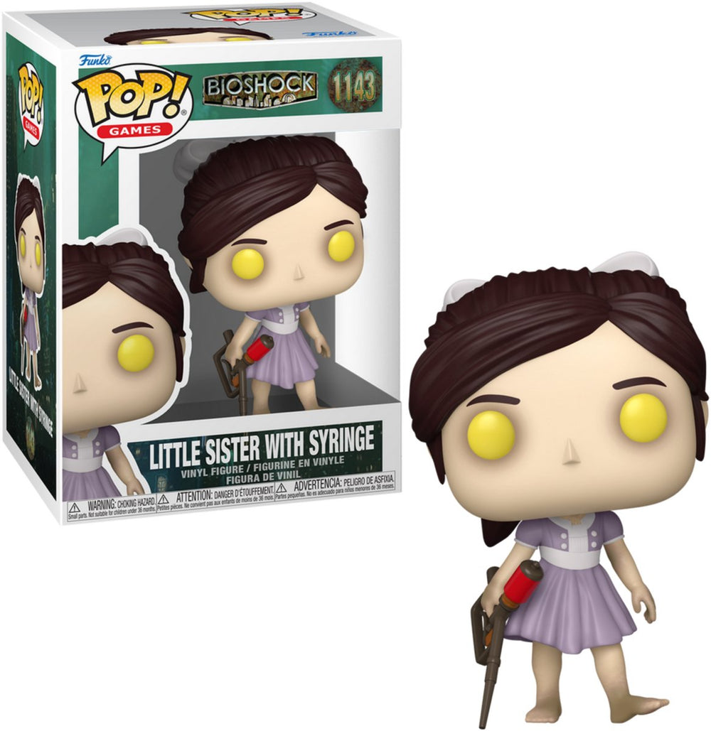 Funko pop! games: bioshock - little sister with syringe #1143
