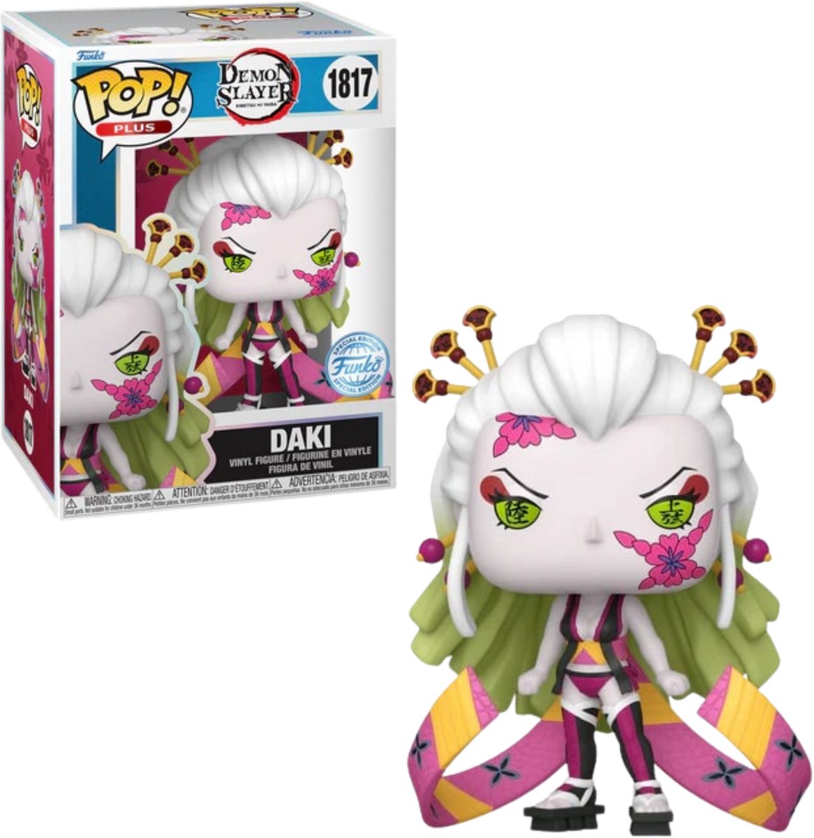 Funko demon slayer - pop! - daki met ribbons [special edition] pop! figuur