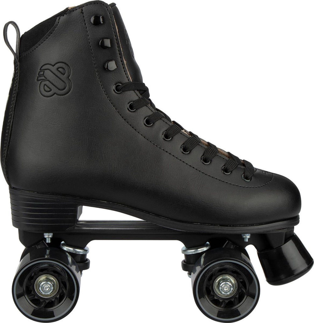 Nijdam rolschaatsen leer - ramblin' roller - zwart - maat 39