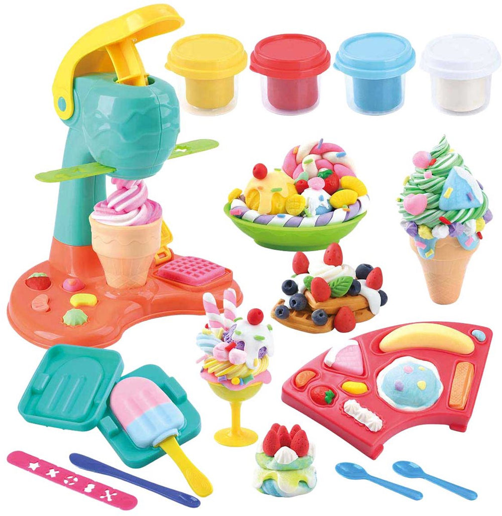 Playgo heerlijke ijsjes kleiset - 4 kleipotjes