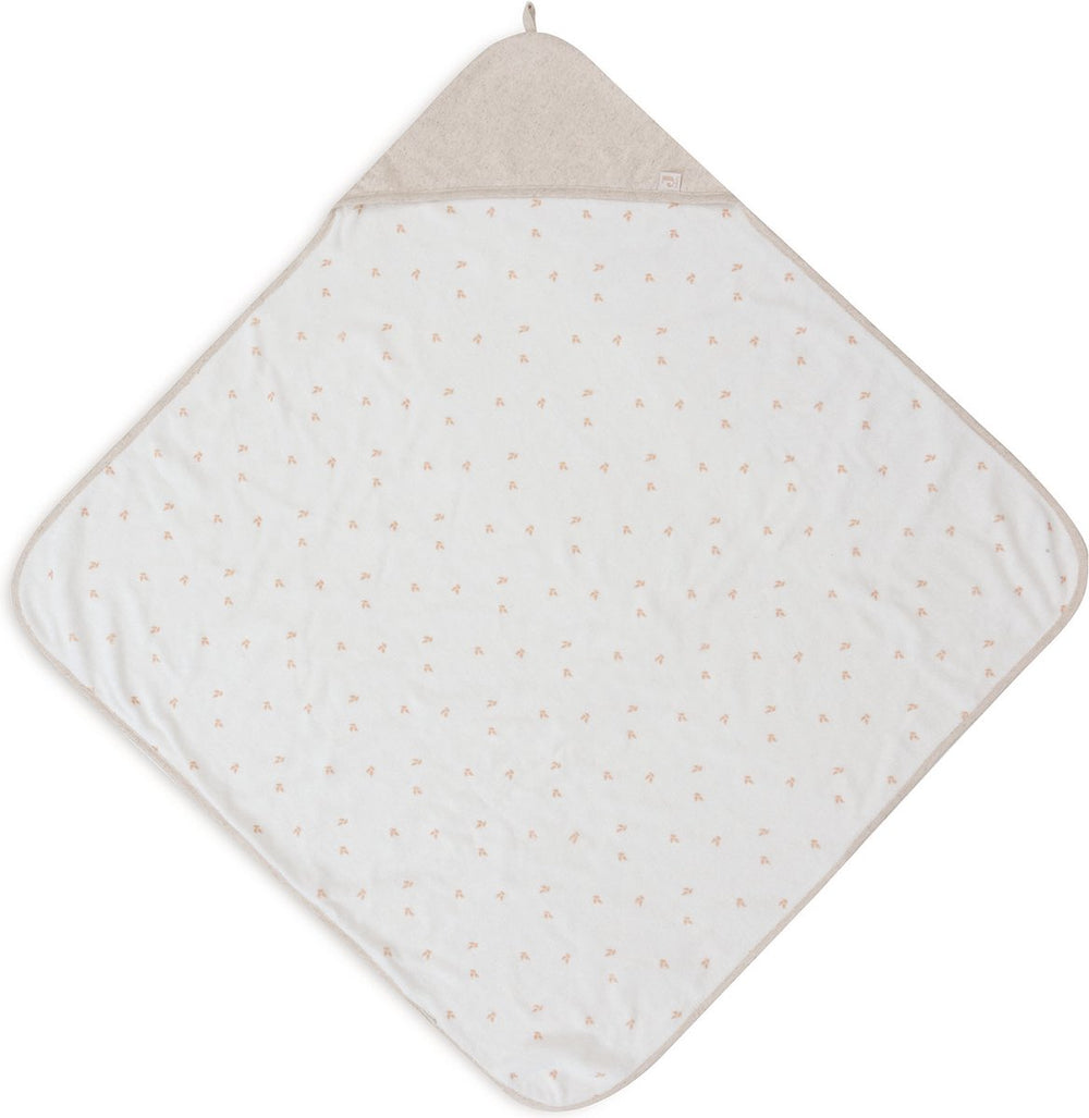 Jollein badcape - 75x75cm - harvest - natural
