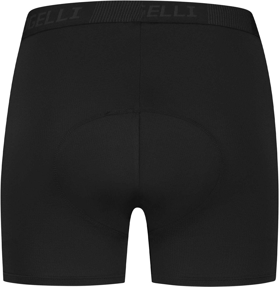 Rogelli dames fietsonderbroek met zeem - zwart