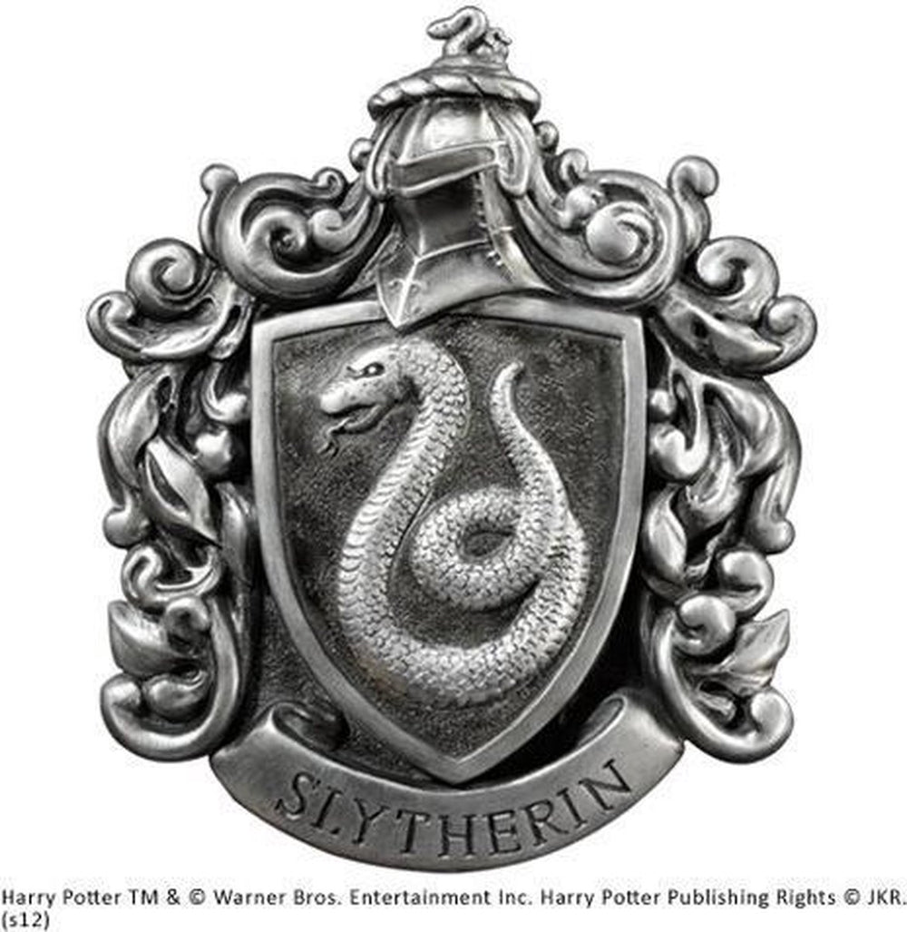 Noble collection harry potter slytherin schild wanddecoratie