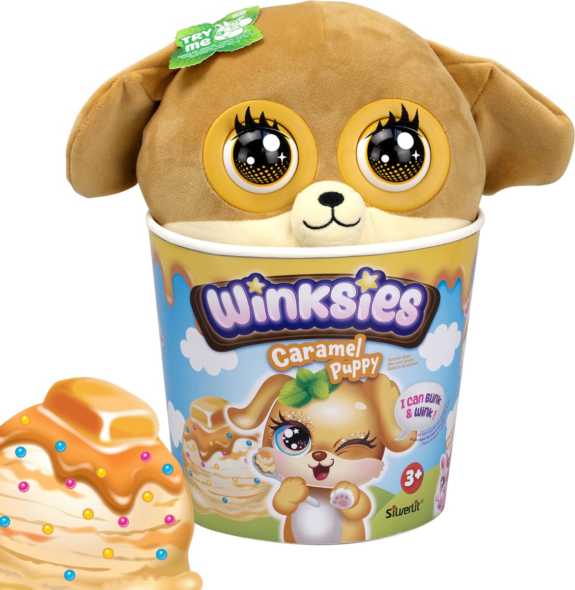 Winksies karamel puppy 