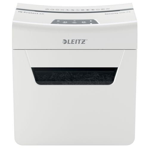 Leitz papiervernietiger iq protect premium 6x wit