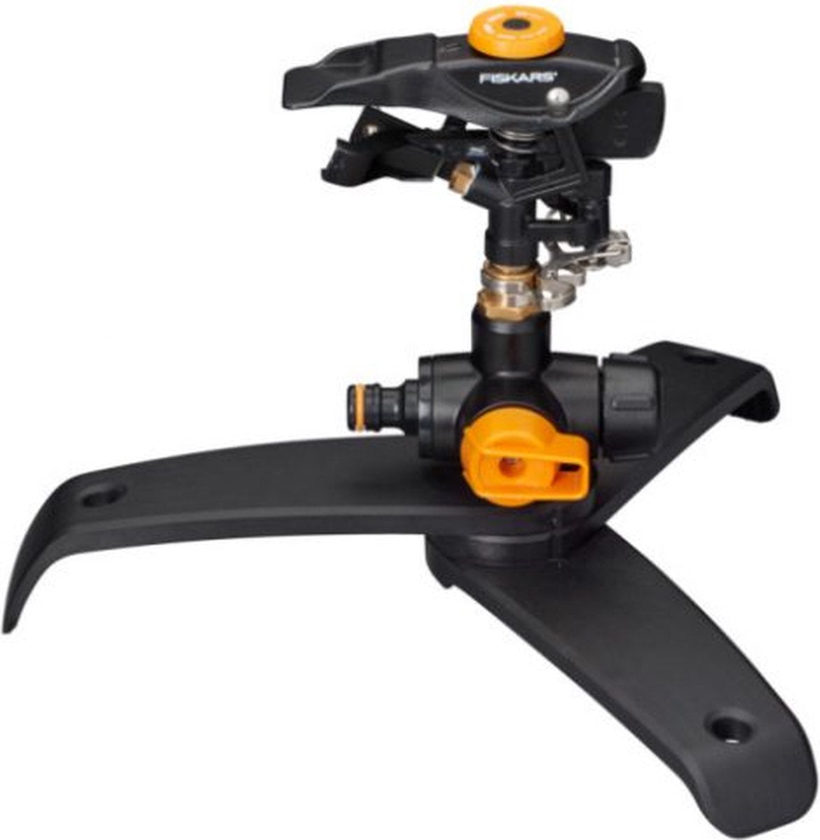 Fiskars sectorsproeier op driepoot voet on off