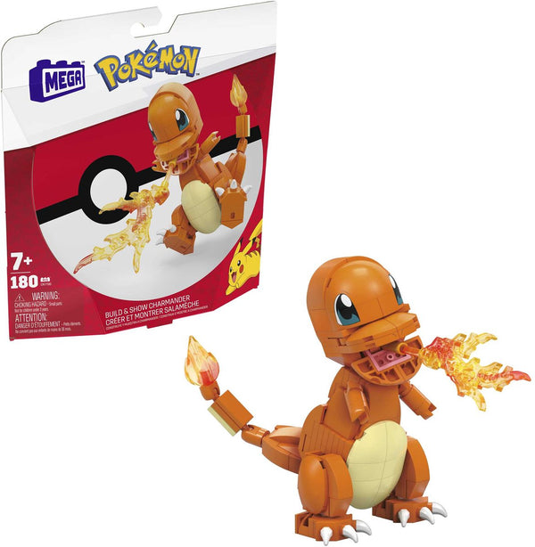 Mattel mega construx pokémon bouwset - charmander - 180dlg.