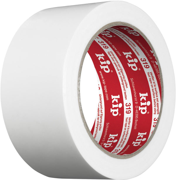 Kip - pe-beschermband - wit - 50mmx33m - zeer elastische afplaktape voor stuc- en pleisterwerk binnen en buiten - vormstabiel en ongevoelig voor water en zuren - ideaal voor kunststof ondergronden - temperatuurbestendig -40°c tot 60°c